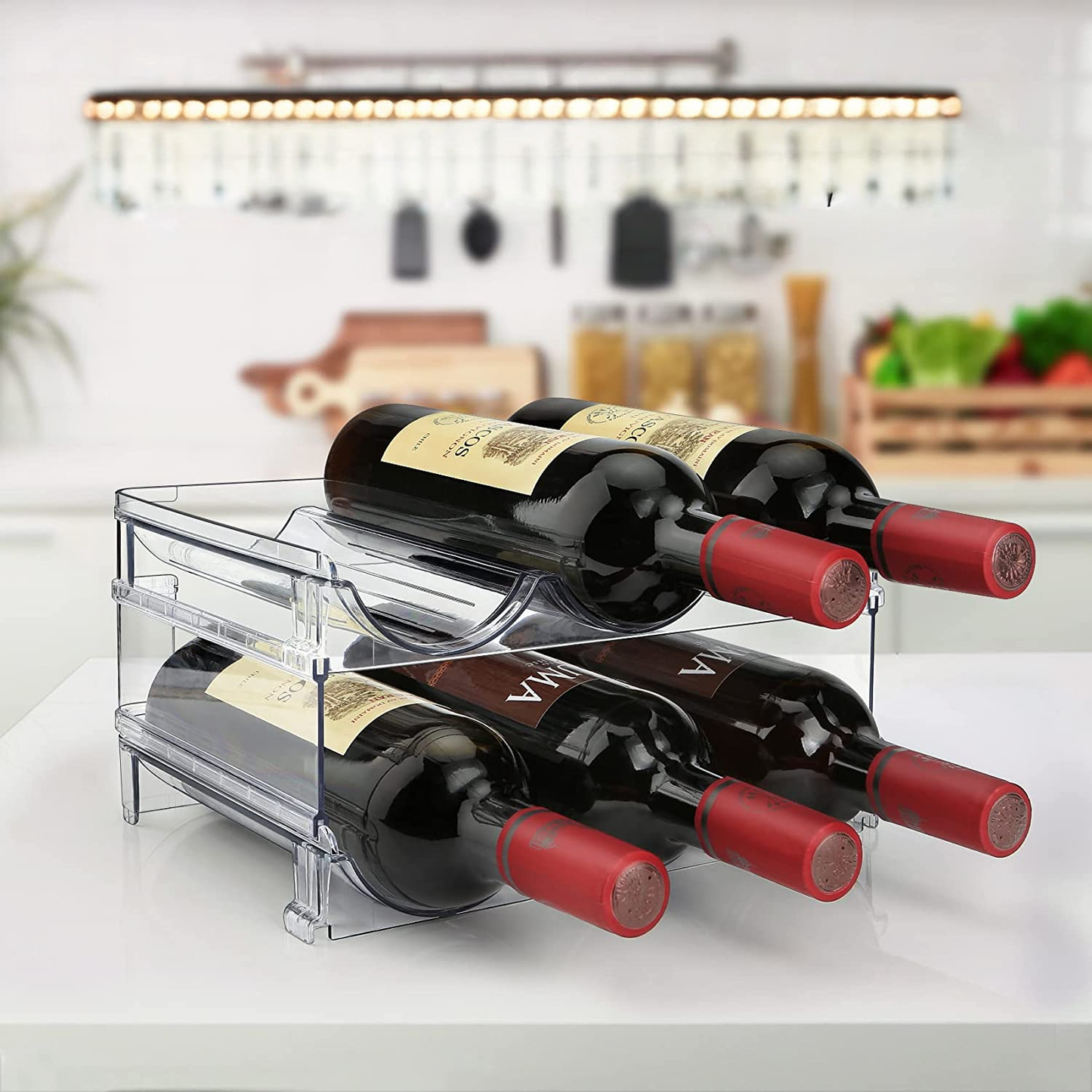 Organizador Apilable de Botellas